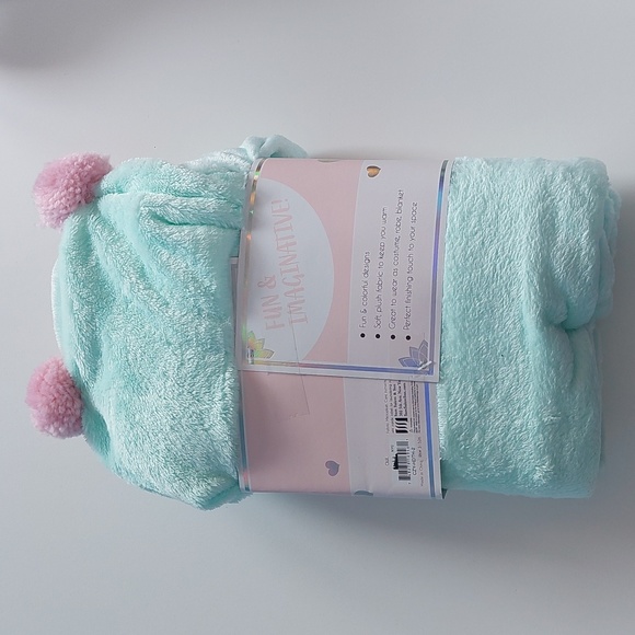 LuLu & coco kids Blanket Blue size 40X50 - Picture 3 of 3